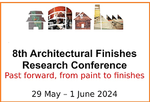  8th Architectural Finishes Research Conference logo