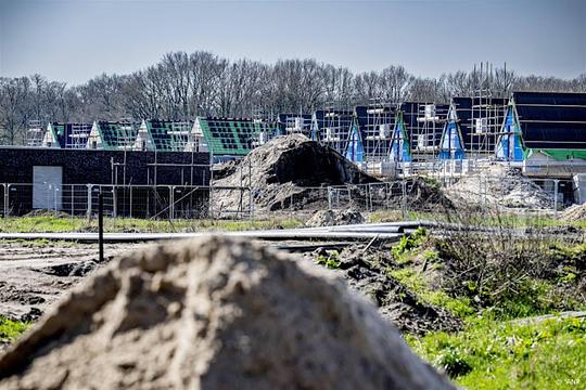 Bouwplaats woningen