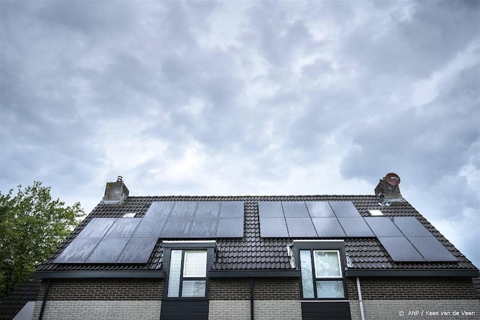 Huis met zonnepanelen