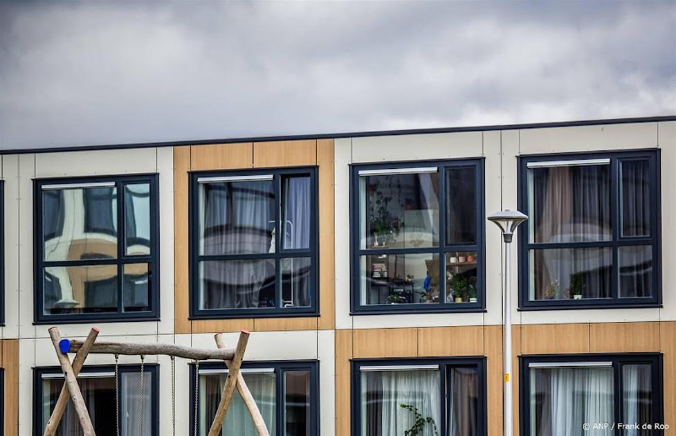 Vergunningen voor tijdelijke woningen stijgen fors in 2023