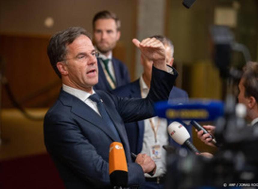 Rutte noemt de energieafspraken van de Europese top 'belangrijke stap'