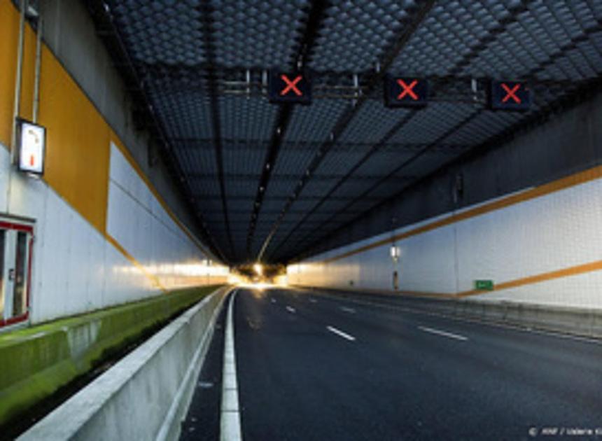 Voor werkzaamheden gesloten Heinenoordtunnel veroorzaakt files